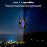 NEEWER 1.25" Telescope Moon Filter CPL Filter & 5 Color Filters