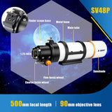 Svbony SV48P 90mm F5.5 Doublet Refractor Telescope
