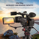NEEWER LL35 78" Pro Video Camera Carbon Fiber Tripod