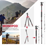 NEEWER 66" Carbon Fiber Camera Monopod Tripod