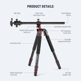 NEEWER 72.4'' Aluminium Alloy Camera Monopod Tripod