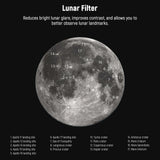 NEEWER FL-25 Lunar Filter Kit with 3 ND Lunar Filters