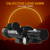 SVBONY SV510 60mm Travel Solar f/6.6 Refractor Telescope with Backpack