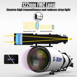 Svbony SV550 ED 122mm F7 Triplet APO Refractor Telescope