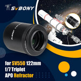 Svbony SV209 Focal Reducer/Field Flattener 0.8X for SV550 122mm ED Triplet Refractor