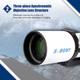 Svbony SV550 ED 80mm F6 Triplet APO Refractor Telescope