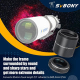 Svbony SV209 Focal Reducer/Field Flattener 0.8X for SV550 122mm ED Triplet Refractor