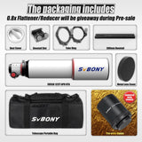 Svbony SV550 ED 122mm F7 Triplet APO Refractor Telescope