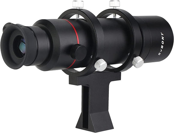 Svbony SV208 8x50 Straight-Through Illuminated Crosshair Finder Scope