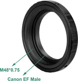 Svbony  SV195 Wide 48mm T-Ring Adapter for Canon EOS DSLR