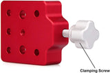 Svbony Medium Dovetail Clamp With a Brass Screw for Telescopes and Cameras (Red)