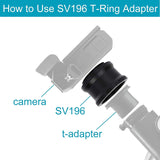 Svbony SV196 Wide 48mm T-Ring Adapter for Sony NEX Alpha Mirrorless Camera
