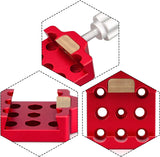 Svbony Medium Dovetail Clamp With a Brass Screw for Telescopes and Cameras (Red)