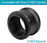 Svbony SV196 Wide 48mm T-Ring Adapter for Sony NEX Alpha Mirrorless Camera