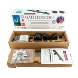 Galileoscope Refractor Telescope STEM Kit with Solar Filter