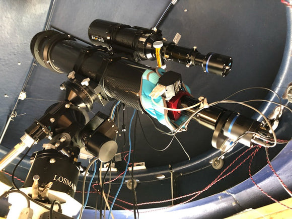 Live Internet Access - Make Astrophotographs while Controlling an FPL-53 165mm ED APO using the PMC-Eight via Remote Telescope Operation