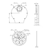 QHYCFW3M- Motor Driven Color Filter Wheel