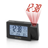 Explore Scientific Projection Radio Controlled Clock with Weather Forecast Display and Outdoor Sensor