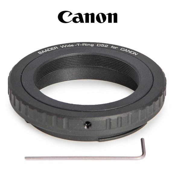 Baader Wide-T-Ring Canon EOS with D52i to T-2 and S52