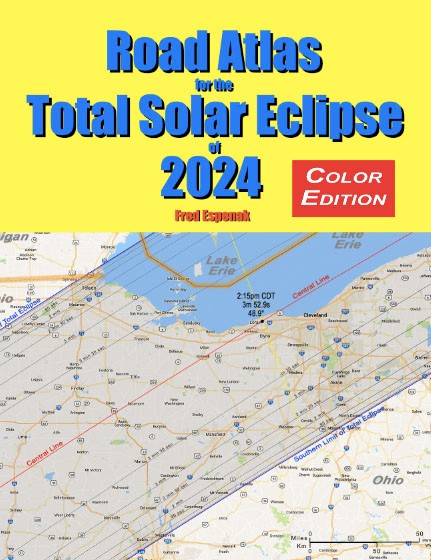 Road Atlas for the Total Solar Eclipse of 2024